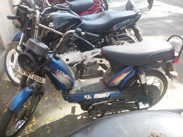 tvs xl 100 heavy duty old model