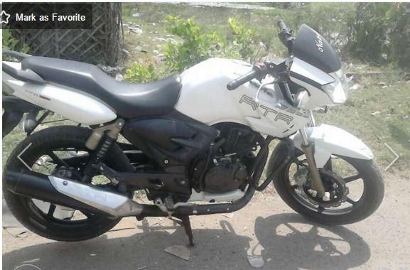 10 Used Tvs Apache Rtr In Agra Second Hand Apache Rtr Motorcycle Bikes For Sale Droom